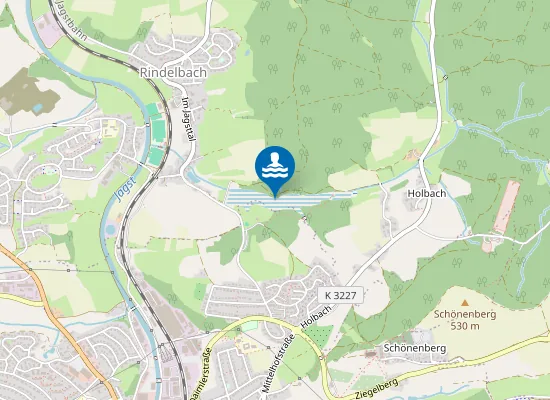 Map of ELLWANGEN KRESSBACHSEE