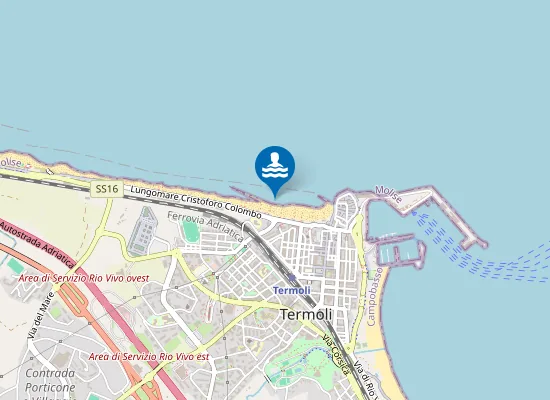 Map of S. ANTONIO LIDO STELLA MARINA