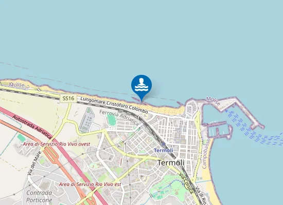 Map of S. ANTONIO LIDO LA PERLA