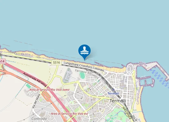 Map of S. ANTONIO LIDO LA VELA