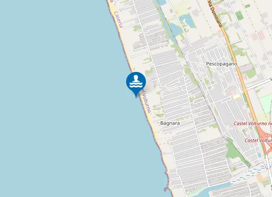 Map of PESCOPAGANO