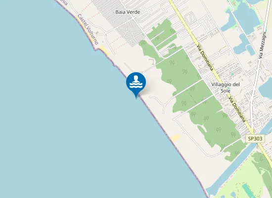 Map of PINETA GRANDE SUD