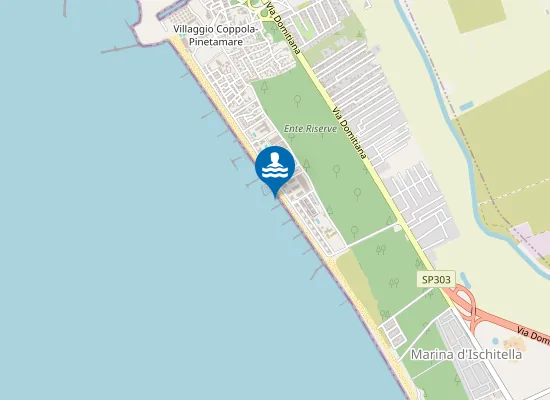 Map of PINETA MARE (KM 37,500)