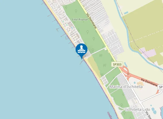 Map of PINETA MARE (KM 38,500)