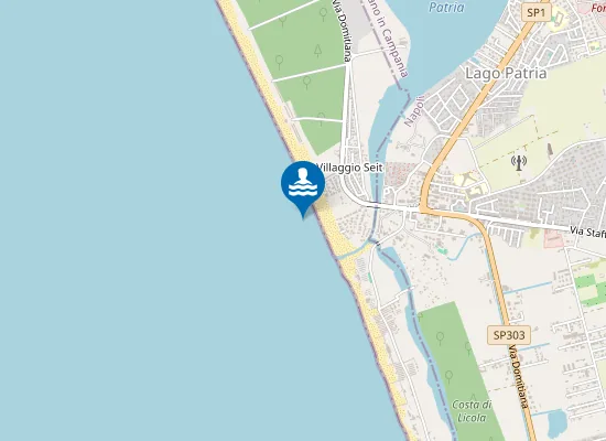 Map of FOCE DI PATRIA