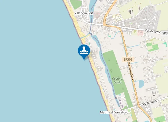 Map of CANALE VECCHIO DI PATRIA NORD