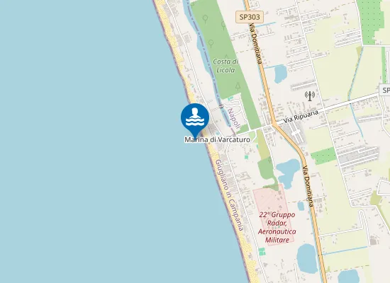 Map of CANALE VECCHIO DI PATRIA SUD