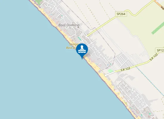 Map of VIALE DEGLI EUCALIPTI