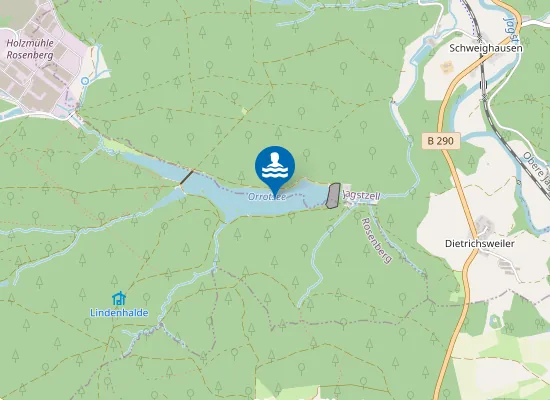 Map of ROSENBERG ORROTSEE