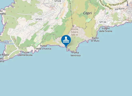 Map of CALA MARMOLATA