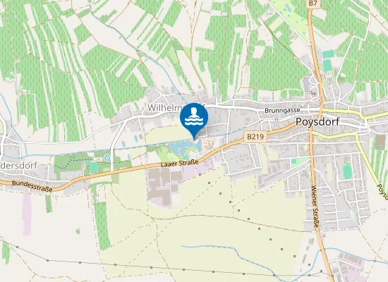 Map of Badeteich, Poysdorf