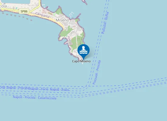 Map of CAPO MISENO