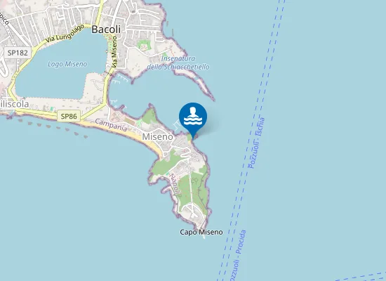 Map of SPIAGGETTA VERDE