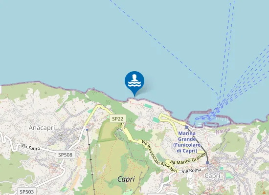Map of BAGNO DI TIBERIO