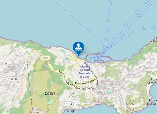 Map of SPIAGGIA DI MARINA GRANDE