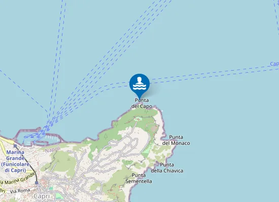 Map of PUNTA DEL CAPO