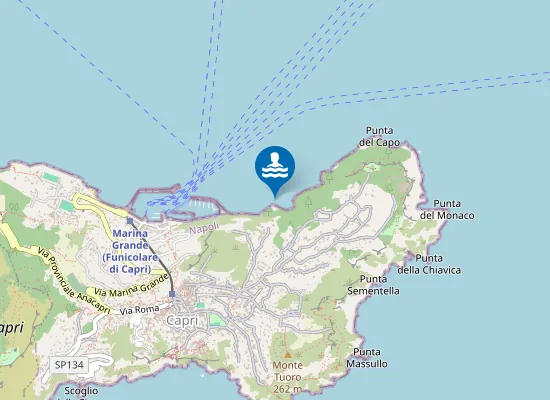 Map of MARINA DI CATEROLA