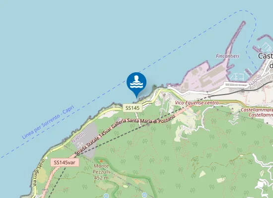 Map of BAGNI DI POZZANO