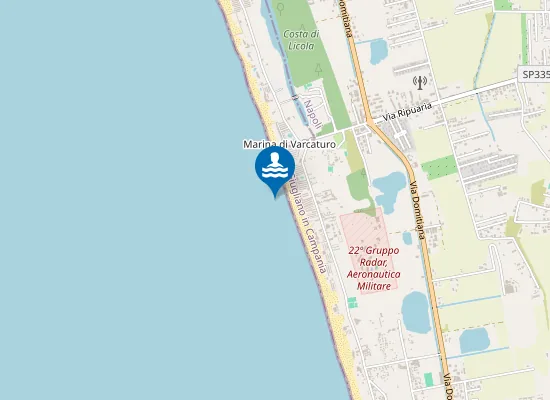 Map of MARINA DI VARCATURO