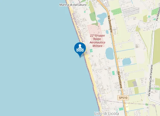 Map of PINETA DI LICOLA NORD