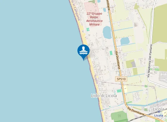 Map of PINETA DI LICOLA SUD