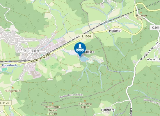 Map of MURRHARDT WALDSEE FORNSBACH