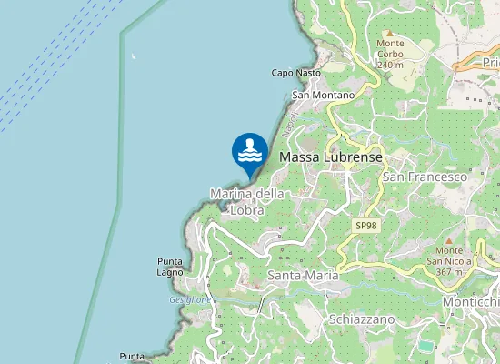 Map of MARINA DELLA LOBRA