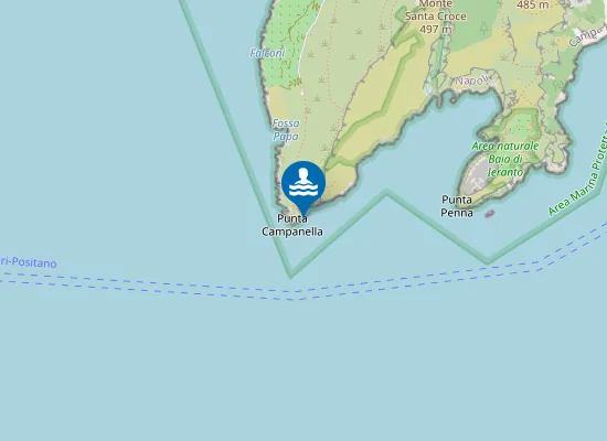 Map of PUNTA CAMPANELLA