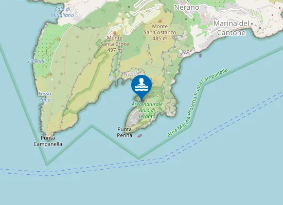 Map of BAIA DI IERANTO