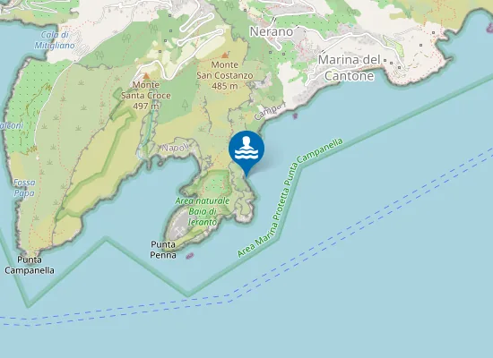 Map of PUNTA MONTALTO