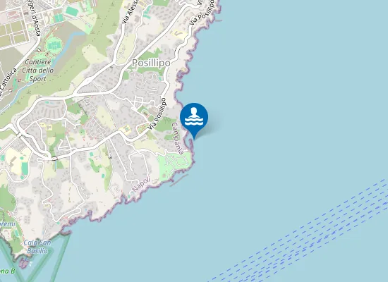 Map of CAPO POSILLIPO