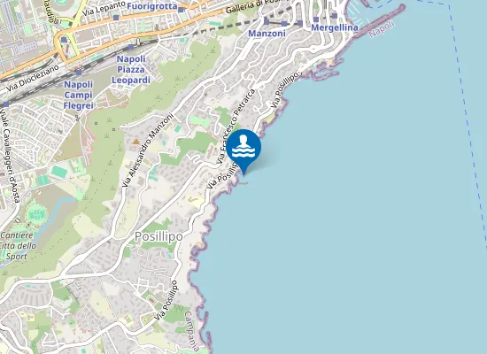 Map of POSILLIPO