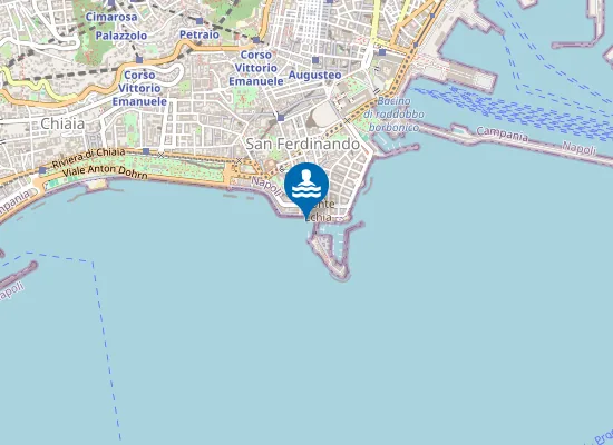 Map of VIA PARTENOPE