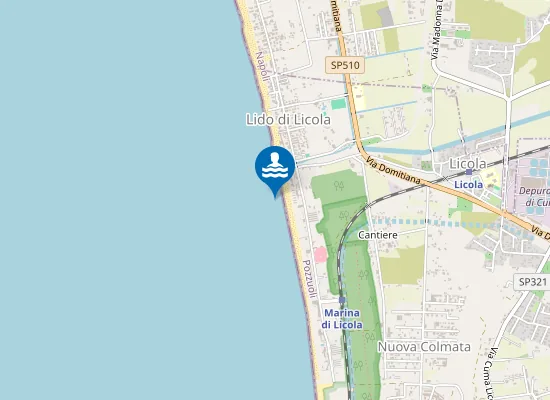 Map of STABILIMENTO BALNEARE