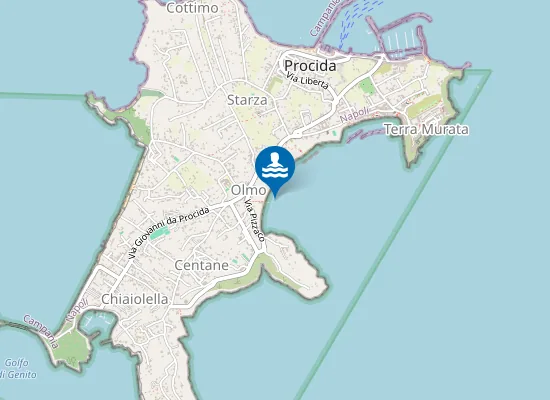 Map of LA CHIAIA-S.ANTONIO