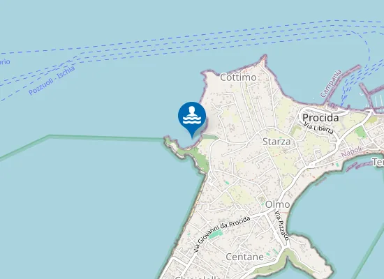 Map of SPIAGGIA DEL CIMITERO