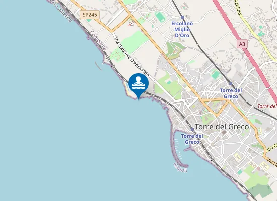 Map of PUNTA QUATTRO VENTI