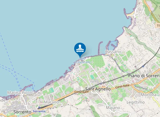 Map of PUNTA SAN FRANCESCO