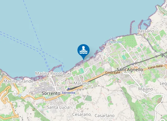 Map of EST PORTO MARINA PICCOLA