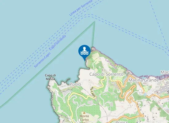 Map of BAGNI DI SOLARA