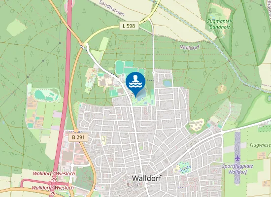 Map of WALLDORF BADESEE