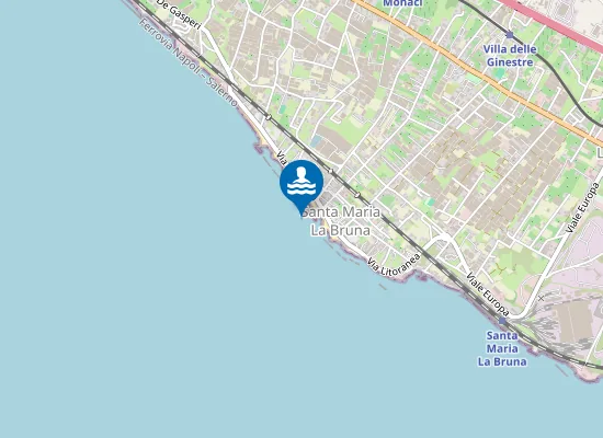 Map of LITORANEA SUD