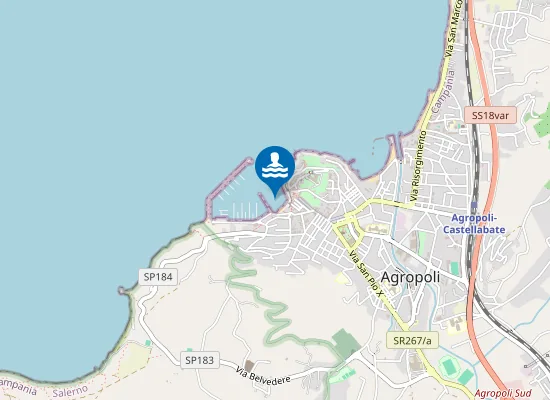 Map of SPIAGGIA LIBERA PORTO