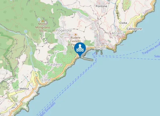 Map of SPIAGGIA LE SIRENE