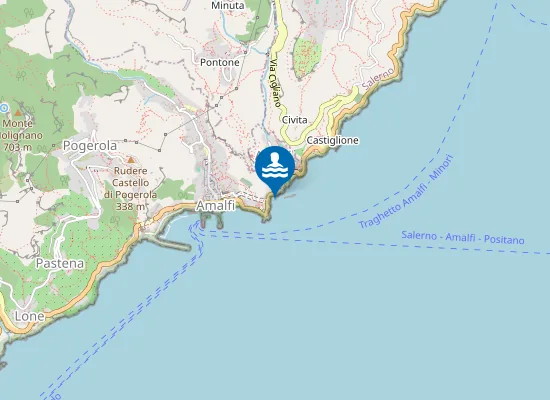 Map of SPIAGGIA SCOGLIERA