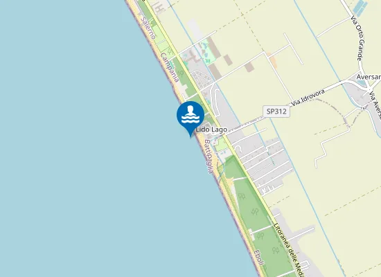 Map of LOCALITA' LIDO LAGO