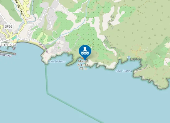 Map of MONTE DI LUNA