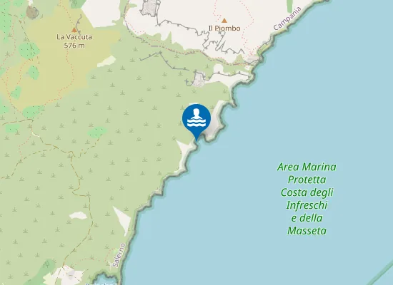 Map of TRA PORTO INFRESCHI E CALA DEI MORTI