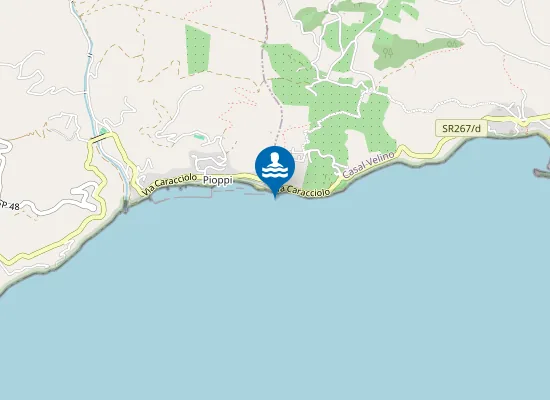 Map of LOCALITA' PIANI