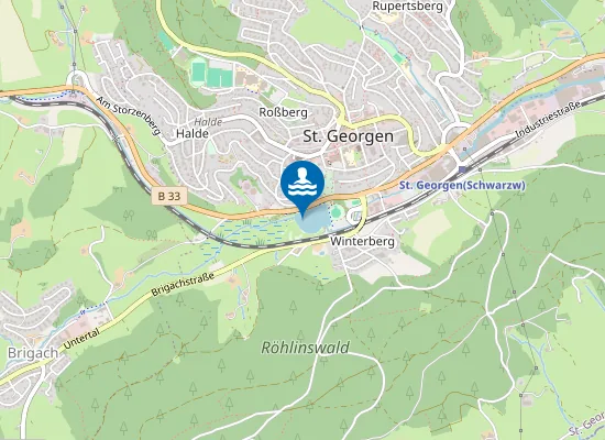 Map of SANKT GEORGEN KLOSTERWEIHER